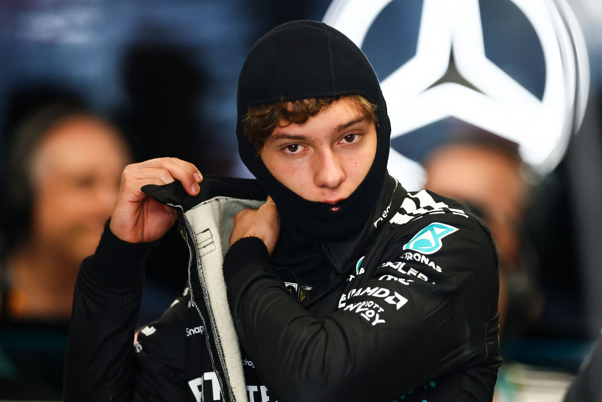 Kimi Antonelli at F1 Grand Prix of Spain - Final Practice - Source: Getty